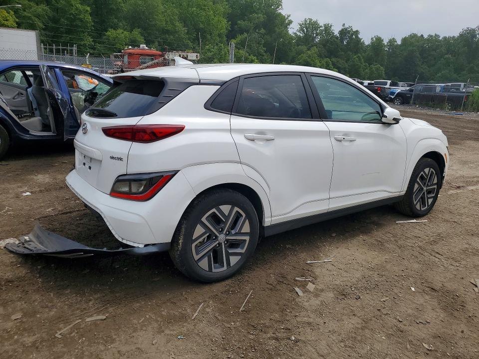 2023 Hyundai Kona VIN KM8K23AG2PU190950 COPART salvage auction — REAR END, Fl - Certificate Of Destruction (P), sold $4,850 on 2026-07-30 (photo 3)