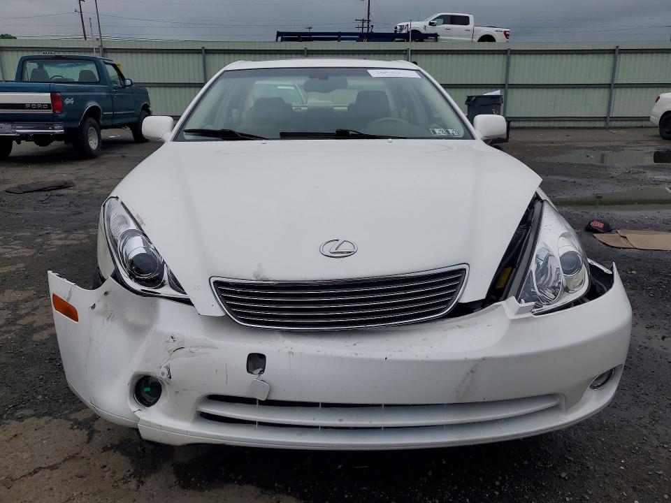 2005 Lexus Es 330 VIN JTHBA30G155057630 COPART salvage auction — FRONT END, PA - CERTIFICATE OF SALVAGE, sold $475 on 2026-07-24 (photo 5)