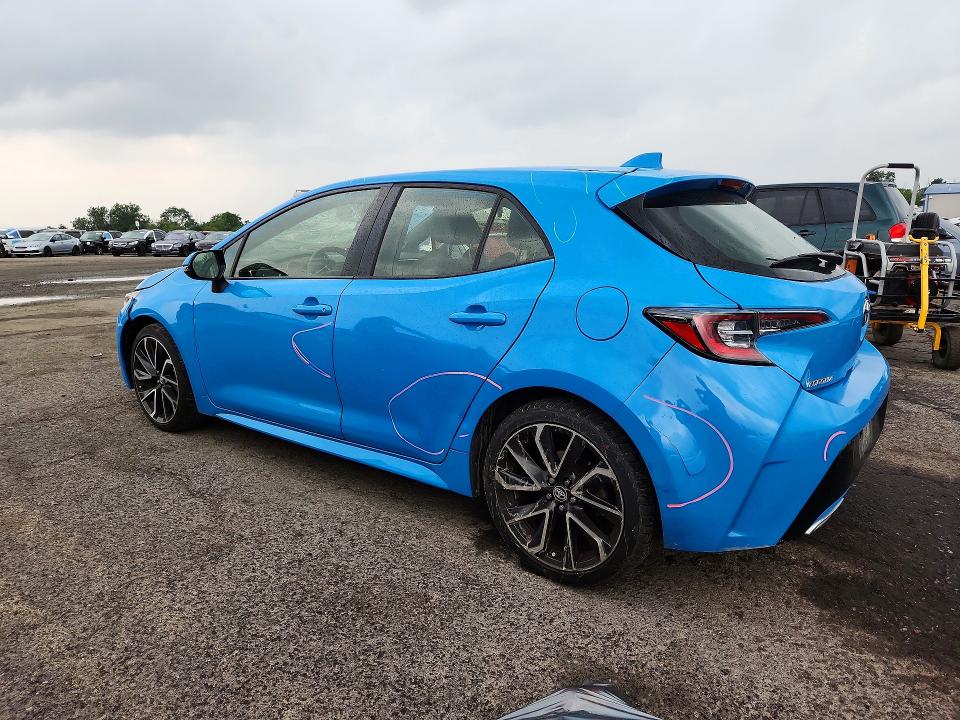 2021 Toyota Corolla VIN JTNC4MBE5M3120281 COPART salvage auction — FRONT END, Pa - Certificate Of Salvage, sold $6,600 on 2026-07-31 (photo 2)
