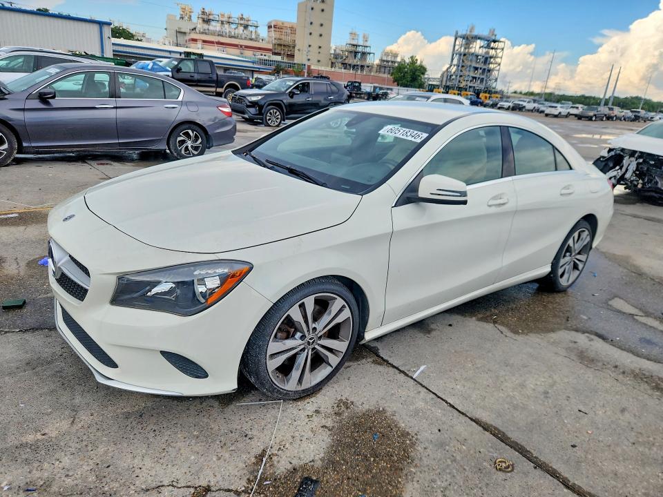 2018 Mercedes-benz Cla-klasse VIN WDDSJ4EB0JN525626 COPART salvage auction — WATER/FLOOD, Tn - Salvage Cert-Water Damage, sold $1,100 on 2026-07-22 (photo 1)