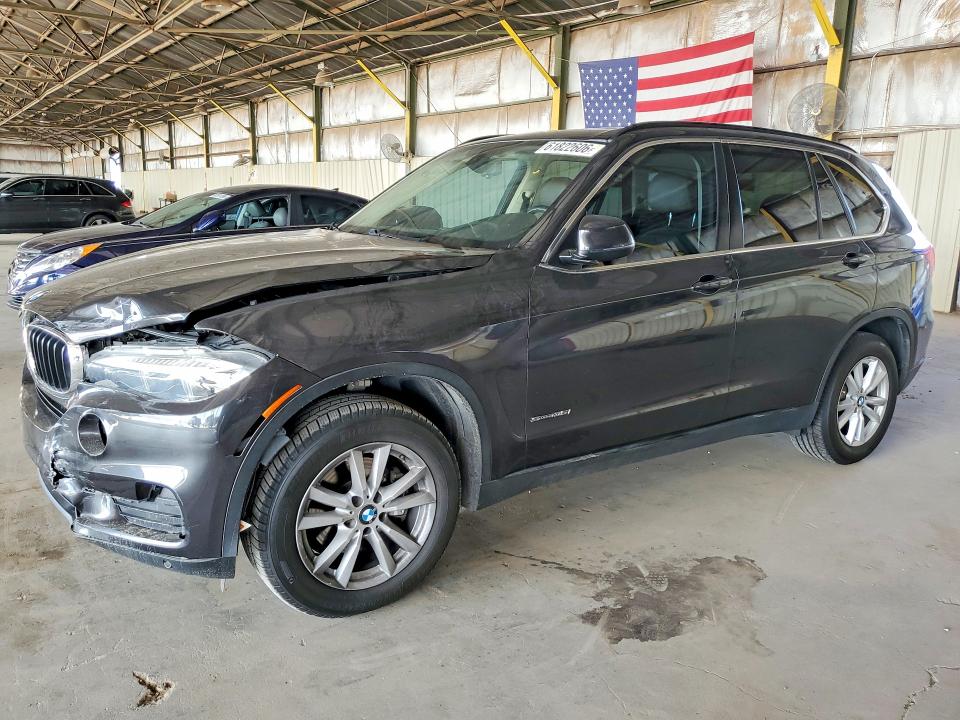 2014 BMW X5 VIN 5UXKR2C53E0C00459 COPART salvage auction — FRONT END, Az - Cert Of Title - Salvage, sold $2,850 on 2026-07-27 (photo 1)