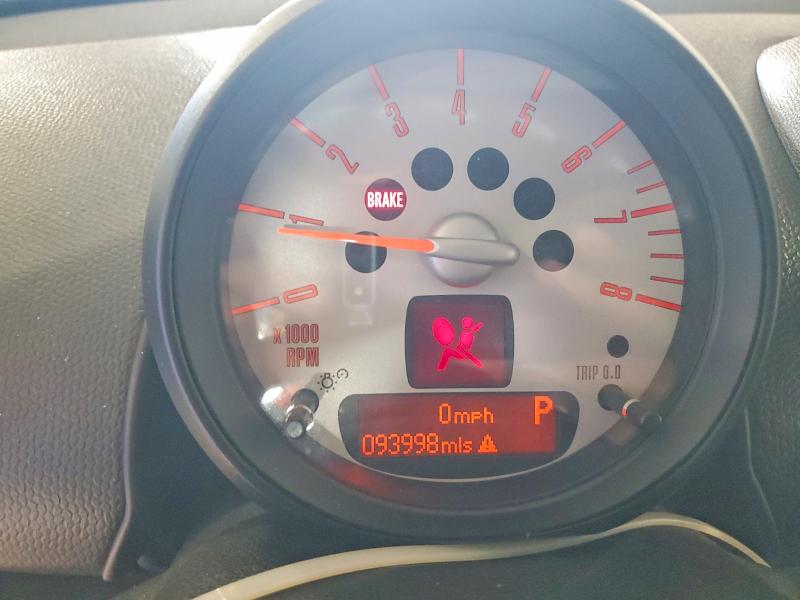 2013 Mini Cooper VIN WMWZC5C53DWP32237 COPART salvage auction — FRONT END, Ky - Cert Of Title-Salvage, sold $1,300 on 2026-08-17 (photo 9)