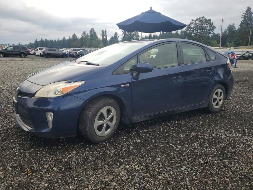 2013 Toyota Prius VIN JTDKN3DU5D1621758 COPART salvage auction — MECHANICAL, Wa - Vehicle Cert Of Ownership-Titl, sold $1,400 on 2026-07-31 (photo 1)