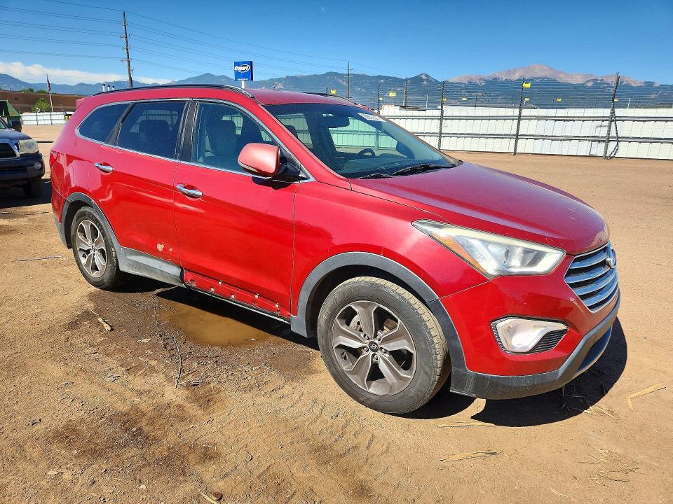 2013 Hyundai Santa fe VIN KM8SN4HF6DU002212 COPART salvage auction — MECHANICAL, Co - Dis/Dlr/Exp Only Clean Title, sold $1,450 on 2026-07-15 (photo 4)