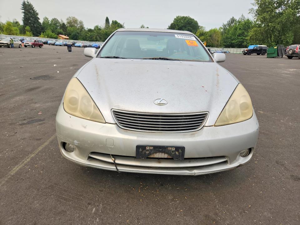 2005 Lexus Es 330 VIN JTHBA30G255100694 COPART salvage auction — MECHANICAL, Or - Certificate Of Title, sold $100 on 2026-07-29 (photo 5)