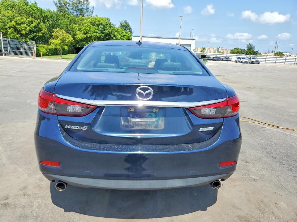 2016 Mazda 6 VIN JM1GJ1V51G1450492 COPART salvage auction — FRONT END, Fl - Cert Of Title Slvg Rebuildable, sold $650 on 2026-07-29 (photo 6)