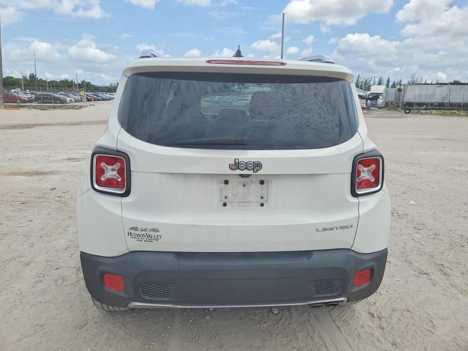 2015 Jeep Renegade VIN ZACCJBDT7FPC07157 COPART salvage auction — FRONT END, Fl - Cert Of Title Slvg Rebuildable, sold $1,600 on 2026-08-18 (photo 6)