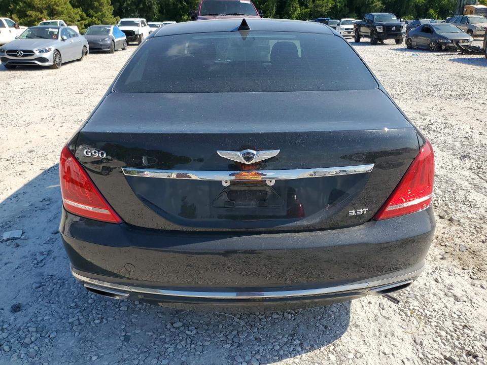 2019 Genesis G90 VIN KMTF34JA7KU061620 COPART salvage auction — SIDE, Tx - Certificate Of Title, sold $7,300 on 2026-09-08 (photo 6)