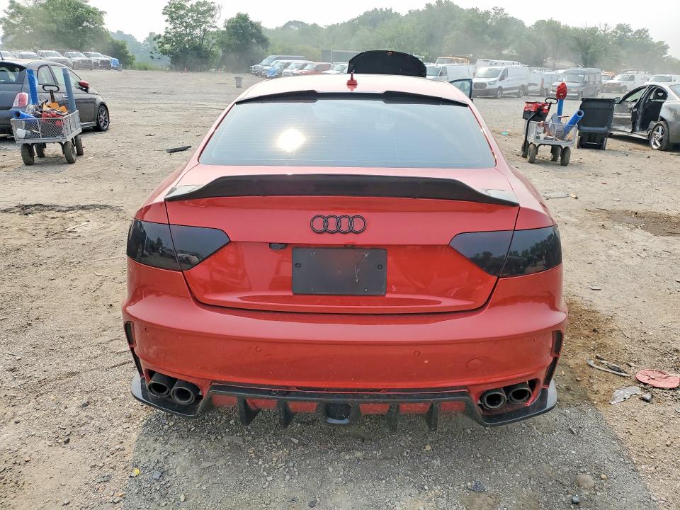 2014 Audi S5 VIN WAUGGAFR4EA067379 COPART salvage auction — FRONT END, MD - CERT OF SALVAGE < 75% DAMAGE, sold $2,100 on 2026-07-30 (photo 6)