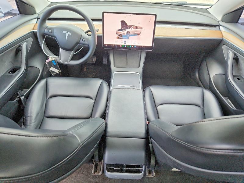 2022 Tesla Model 3 VIN 5YJ3E1EA4NF191257 COPART salvage auction — MECHANICAL, LA - CERTIFICATE OF TITLE, sold $4,750 on 2026-07-15 (photo 8)