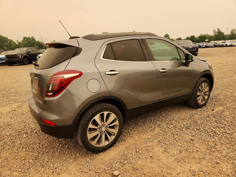 2019 Buick Encore VIN KL4CJESBXKB795789 COPART salvage auction — FRONT END, Ny - Mv-907A Salvage Certificate, sold $1,000 on 2026-07-27 (photo 3)