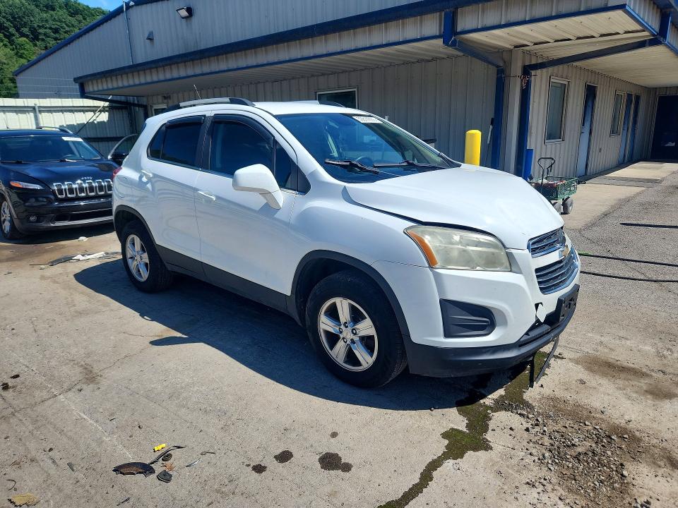 2016 Chevrolet Trax VIN KL7CJPSBXGB535186 COPART salvage auction — FRONT END, Pa - Certificate Of Salvage, sold $575 on 2026-07-16 (photo 4)