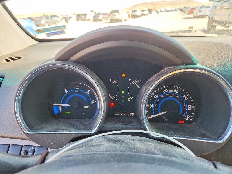 2008 Toyota Highlander VIN JTEEW44A282009535 COPART salvage auction — FRONT END, Ut - Certificate Of Title, sold $1,100 on 2026-07-31 (photo 9)