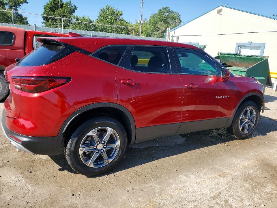 2026 Chevrolet Blazer VIN 3GNKBCR46TS177487 COPART salvage auction — FRONT END, KS - CERTIFICATE OF TITLE, sold $14,800 on 2026-08-24 (photo 3)