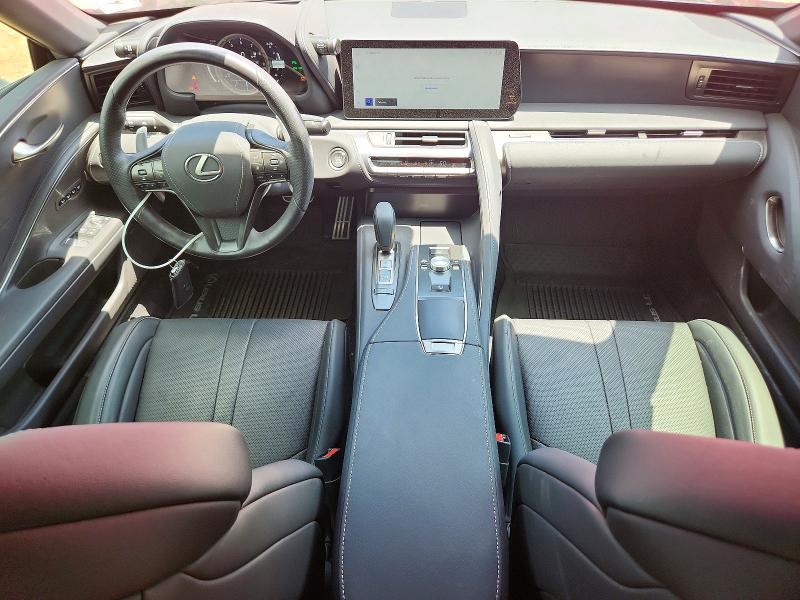 2024 Lexus Lc VIN JTHMPAAY7RA108998 COPART salvage auction — FRONT END, Nc - Salvage Certificate Of Title, sold $20,300 on 2026-07-27 (photo 8)