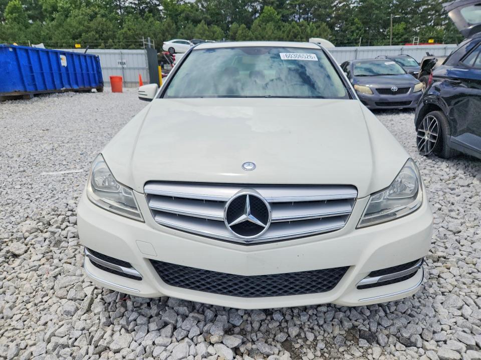 2012 Mercedes-benz C-klasse VIN WDDGF4HB5CR237910 COPART salvage auction — SIDE, Ga - Cert Of Title-Salvage, sold $1,200 on 2026-08-06 (photo 5)