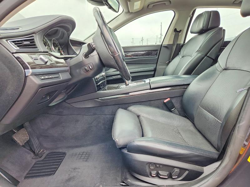 2012 BMW 7er VIN WBAKB8C58CC962572 COPART salvage auction — NORMAL WEAR, Ca - Salvage Acquisition Billofsale (P), sold $1,200 on 2026-07-27 (photo 7)