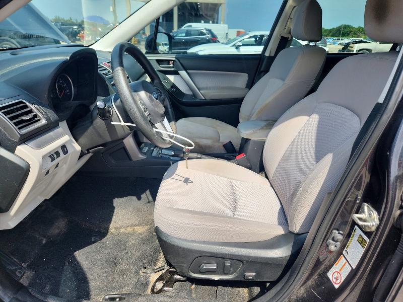 2018 Subaru Forester VIN JF2SJAEC7JH406294 COPART salvage auction — FRONT END, Fl - Cert Of Title Slvg Rebuildable, sold $550 on 2026-07-28 (photo 7)