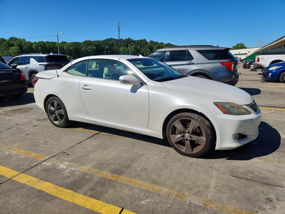 2010 Lexus Is VIN JTHFE2C20A2502936 COPART salvage auction — REAR END, Ky - Cert Of Title-Salvage, sold $625 on 2026-08-03 (photo 4)