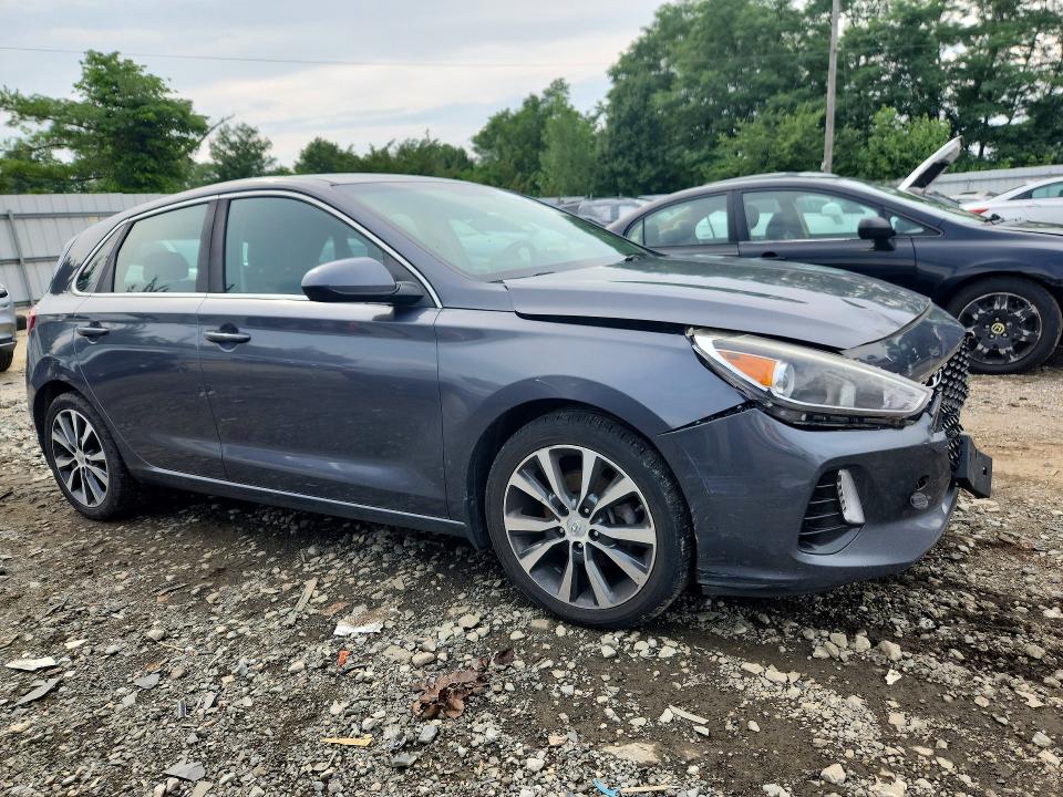 2018 Hyundai Elantra VIN KMHH35LE7JU012358 COPART salvage auction — FRONT END, Nj - Cert Of Title-Salvage, sold $600 on 2026-07-15 (photo 4)