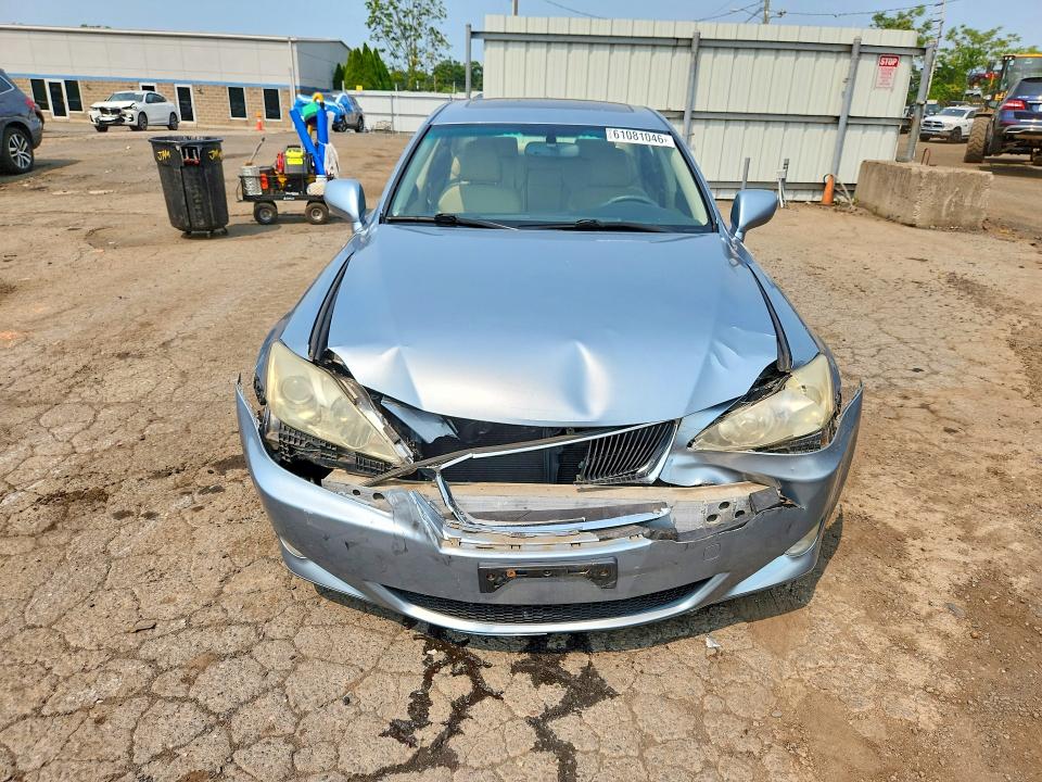 2008 Lexus Is 250 VIN JTHCK262985024662 COPART salvage auction — FRONT END, Ct - Cert Of Title-Salvage, sold $550 on 2026-07-28 (photo 5)