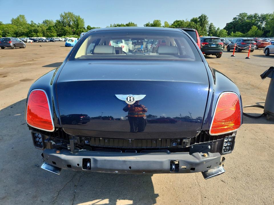 2009 Bentley Continental VIN SCBBR93W59C060518 COPART salvage auction — REAR END, Md - Cert Of Salvage > 75% Damage, sold $3,600 on 2026-07-31 (photo 6)