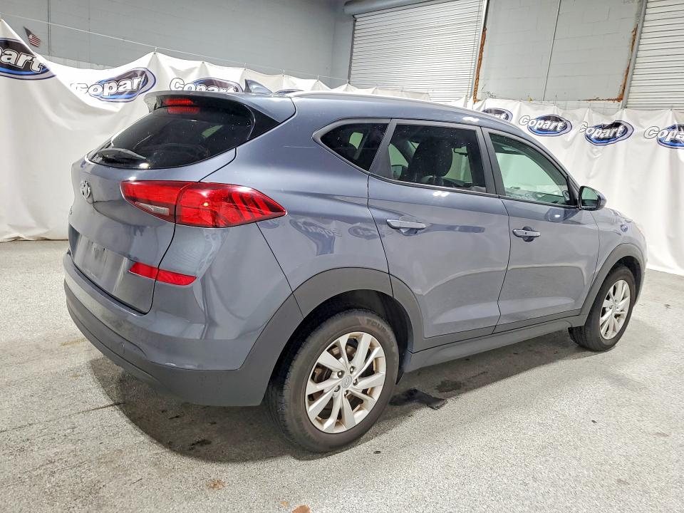 2021 Hyundai Tucson VIN KM8J33A4XMU400835 COPART salvage auction — MECHANICAL, FL - CERTIFICATE OF TITLE, sold $6,700 on 2026-07-27 (photo 3)