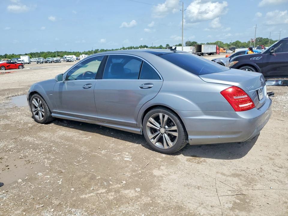 2012 Mercedes-benz S-klasse VIN WDDNG7DB4CA437719 COPART salvage auction — FRONT END, Tx - Certificate Of Title, sold $750 on 2026-07-30 (photo 2)