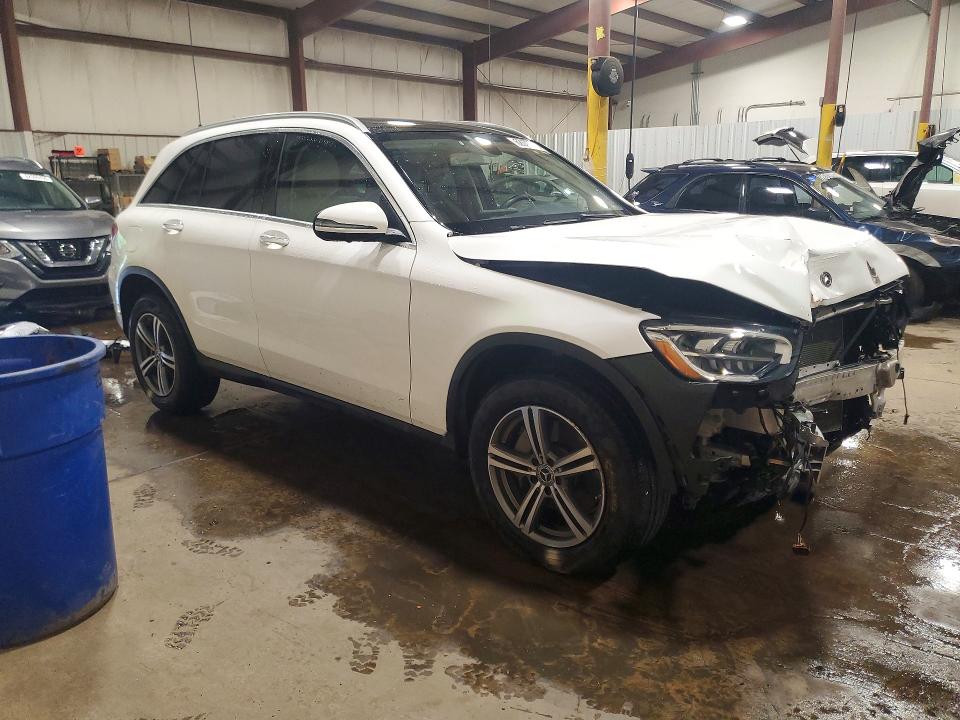 2020 Mercedes-benz Glc VIN WDC0G8EB6LF749109 COPART salvage auction — FRONT END, Pa - Certificate Of Salvage, sold $6,700 on 2026-08-11 (photo 4)
