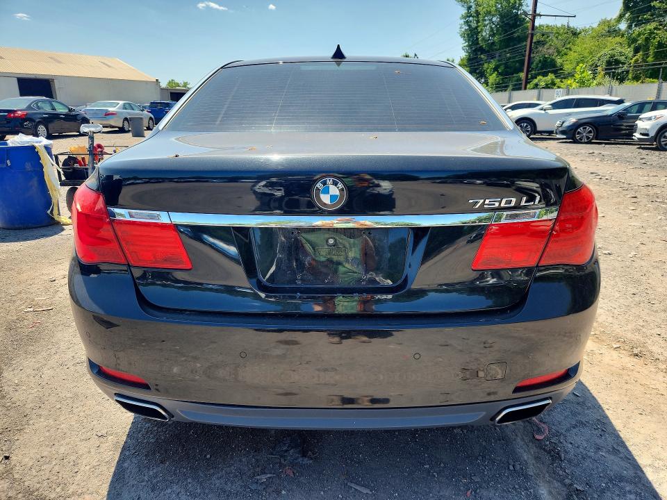 2009 BMW 7 series VIN WBAKB83559CY61143 COPART salvage auction — MECHANICAL, Pa - Certificate Of Salvage, sold $15 on 2026-08-03 (photo 6)