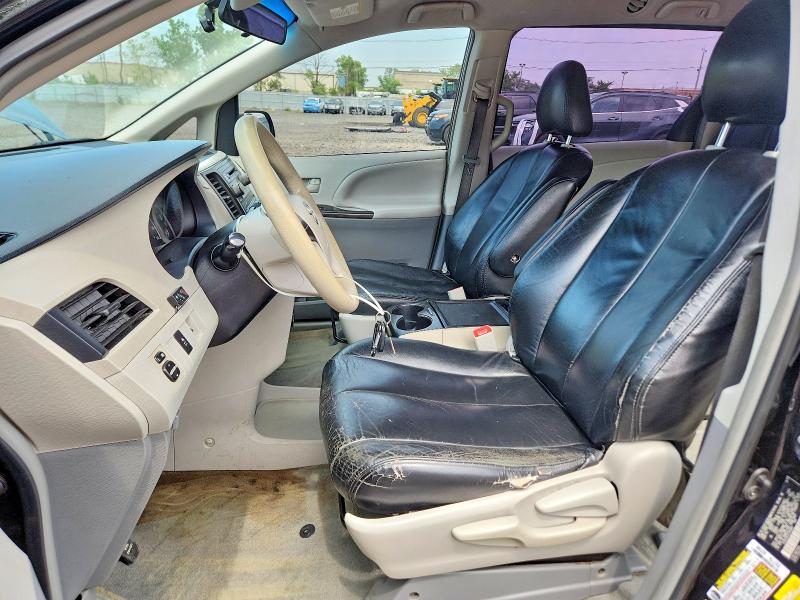 2014 Toyota Sienna VIN 5TDZK3DC2ES440992 COPART salvage auction — REAR END, Ny - Mv-907A Salvage Certificate, sold $500 on 2026-07-28 (photo 7)