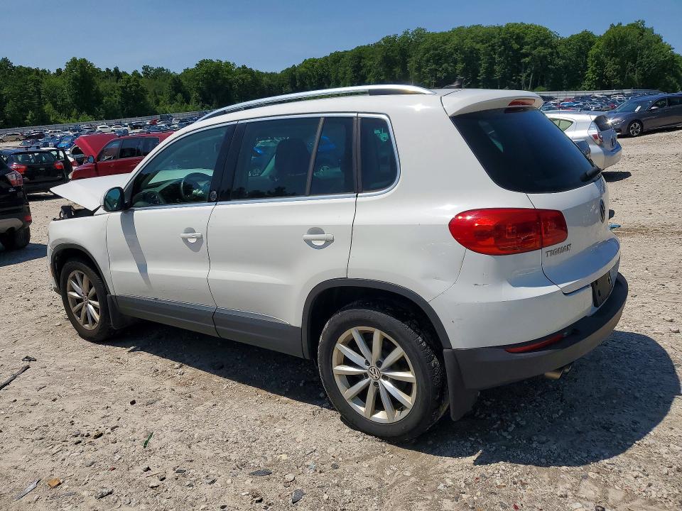 2017 Volkswagen Tiguan VIN WVGSV7AX2HK007381 COPART salvage auction — FRONT END, Ma - Cert Of Title-Salvage, sold $2,000 on 2026-08-12 (photo 2)