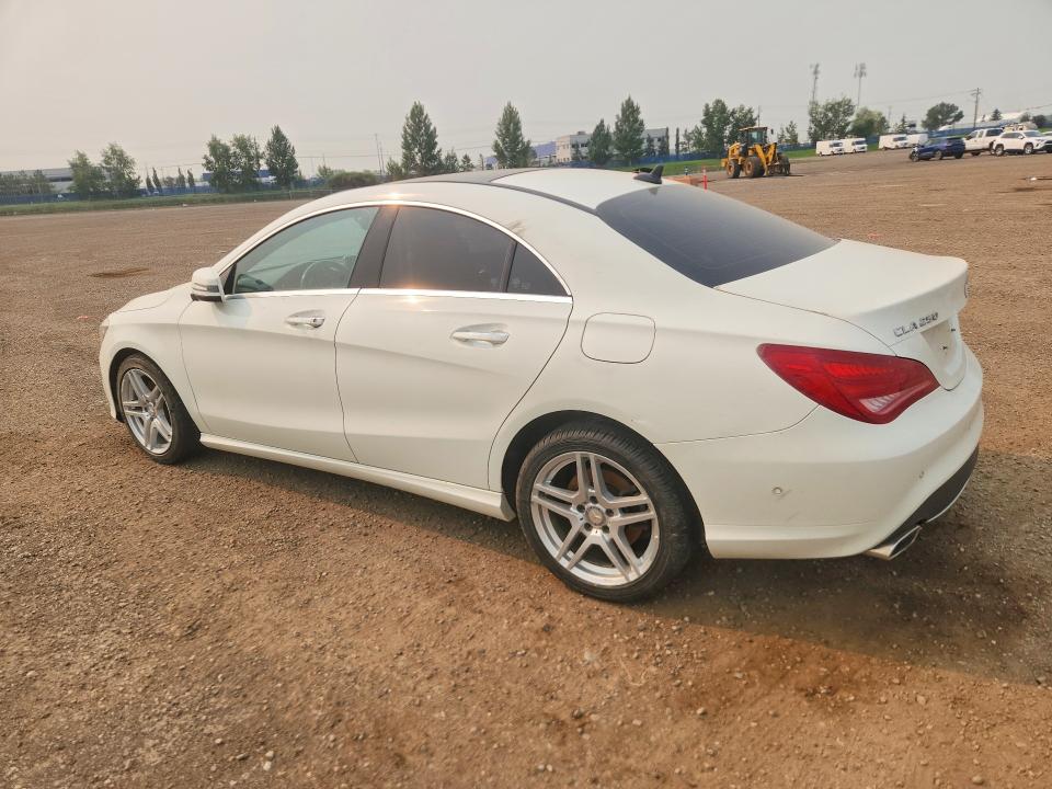 2016 Mercedes-benz Cla-class VIN WDDSJ4GB7GN293340 COPART salvage auction — VANDALISM, AB - BOS - SALVAGE, sold $3,300 on 2026-08-04 (photo 2)
