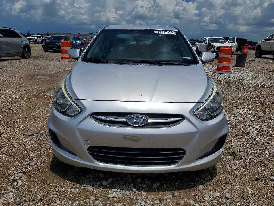 2017 Hyundai Accent VIN KMHCT4AE0HU249596 COPART salvage auction — REAR END, Tx - Salvage Vehicle Title, sold $675 on 2026-07-23 (photo 5)