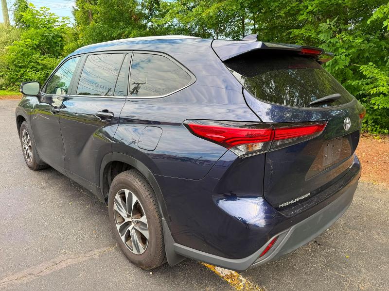 2023 Toyota Highlander VIN 5TDKDRBH3PS036776 COPART salvage auction — MINOR DENT/SCRATCHES, Md - Certificate Of Title, sold $18,600 on 2026-07-24 (photo 2)