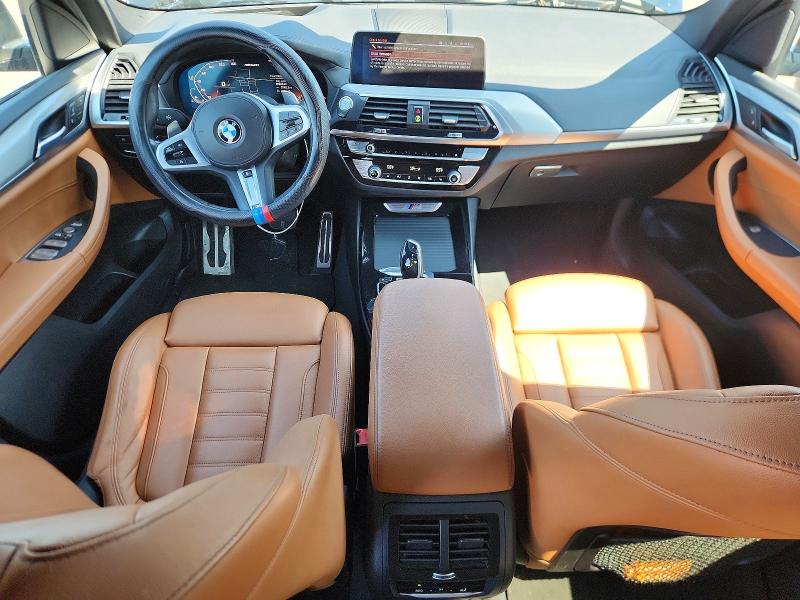 2021 BMW X3 VIN 5UXTY9C09M9E10174 COPART salvage auction — FRONT END, PA - CERTIFICATE OF SALVAGE, sold $14,900 on 2026-07-28 (photo 8)