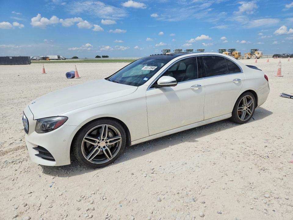 2017 Mercedes-benz E-klasse VIN WDDZF4JB3HA171558 COPART salvage auction — WATER/FLOOD, Tx - Salvage Title-Flood Damage, sold $4,050 on 2026-08-20 (photo 1)