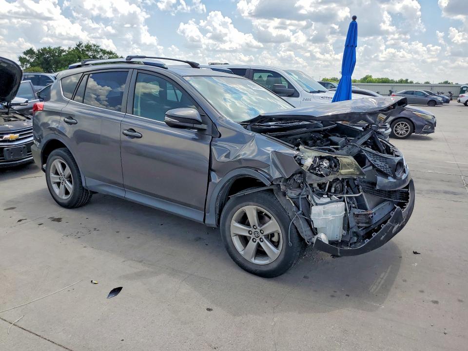 2015 Toyota VIN JTMWFREV2FJ031853 COPART salvage auction — FRONT END, TX - SALVAGE VEHICLE TITLE, sold $4,650 on 2026-07-30 (photo 4)