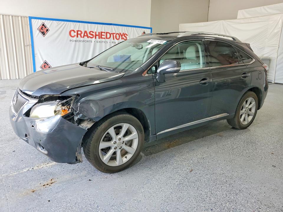 2010 Lexus Rx VIN JTJZK1BA4A2405312 COPART salvage auction — FRONT END, Nc - Salvage Certificate Of Title, sold $2,300 on 2026-07-30 (photo 1)