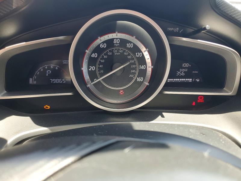 2014 Mazda 3 VIN JM1BM1K75E1215128 COPART salvage auction — FRONT END, TX - SALVAGE VEHICLE TITLE, sold $2,550 on 2026-07-31 (photo 9)