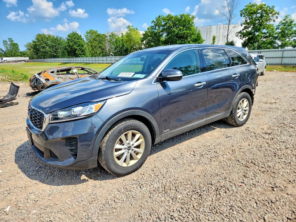 2020 Kia Sorento VIN 5XYPGDA35LG678851 COPART salvage auction — REAR END, Ny - Mv-907A Salvage Certificate, sold $3,850 on 2026-07-15 (photo 1)