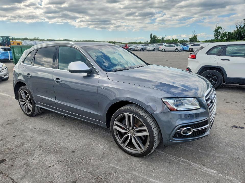 2014 Audi Sq5 VIN WA1CGAFPXEA046658 COPART salvage auction — REAR END, Fl - Certificate Of Destruction, sold $3,500 on 2026-07-16 (photo 4)