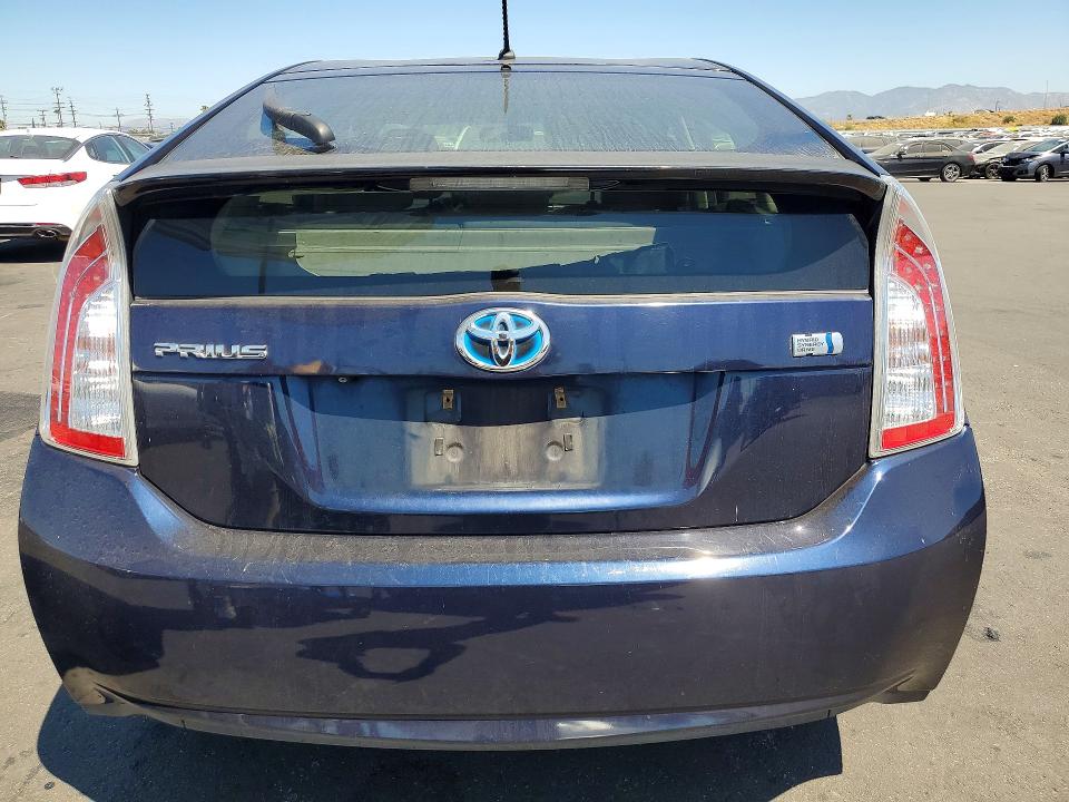2015 Toyota Prius VIN JTDKN3DU2F0484724 COPART salvage auction — FRONT END, Ca - Salvage Certificate, sold $2,900 on 2026-07-15 (photo 6)
