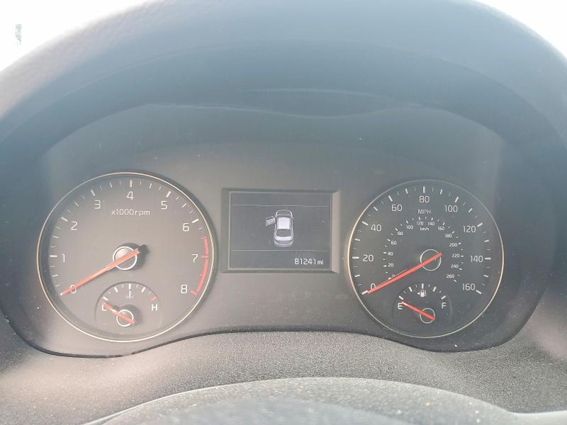 2017 Kia Cadenza VIN KNALB4J1XH5052138 COPART salvage auction — FRONT END, OH - CERT OF TITLE-SALVAGE, sold $1,600 on 2026-07-24 (photo 9)