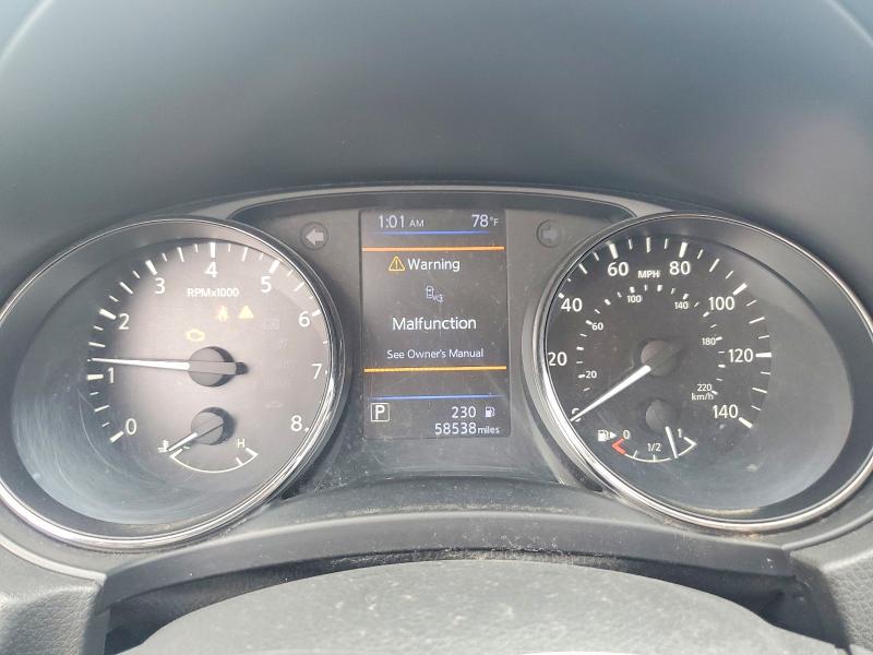 2018 Nissan VIN JN8AT2MV5JW318129 COPART salvage auction — HAIL, Oh - Cert Of Title-Salvage, sold $2,350 on 2026-07-13 (photo 9)