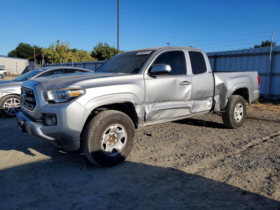 2017 Toyota Tacoma VIN 5TFRX5GN6HX091702 COPART salvage auction — SIDE, Ca - Salvage Certificate (P), sold $6,200 on 2026-07-14 (photo 1)