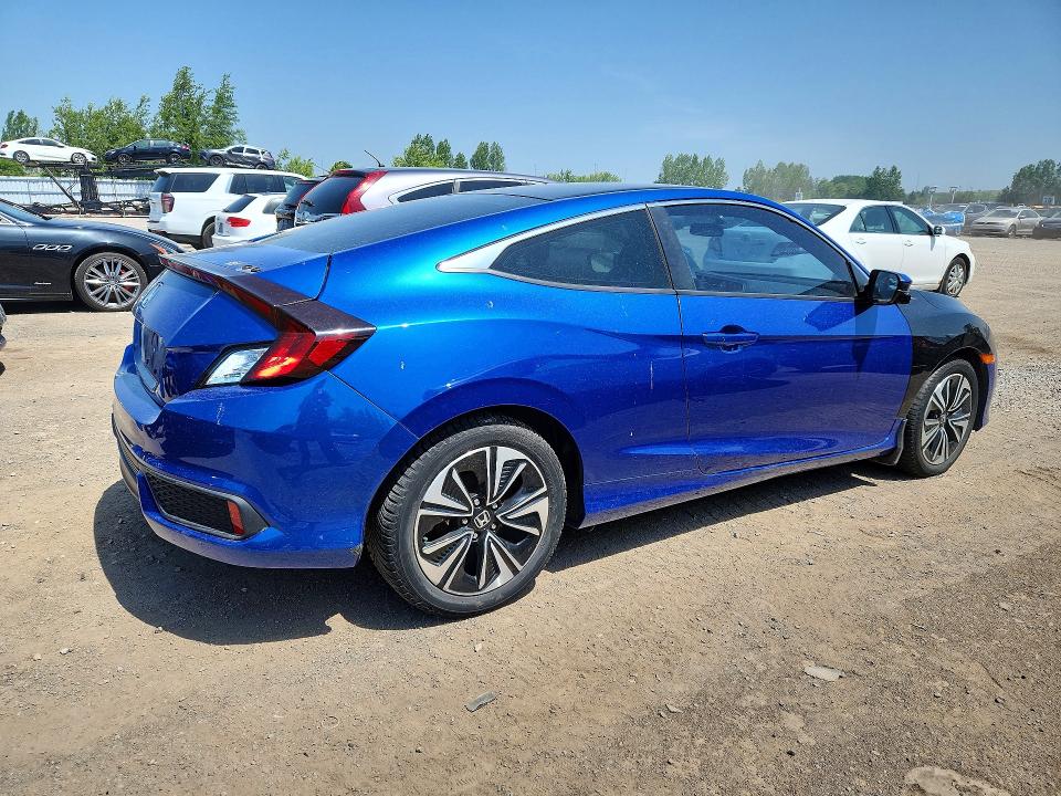 2017 Honda Civic VIN 2HGFC3A31HH452107 COPART salvage auction — SIDE, ON - PERMIT NO BRAND - UNFIT, sold $1,100 on 2026-07-23 (photo 3)