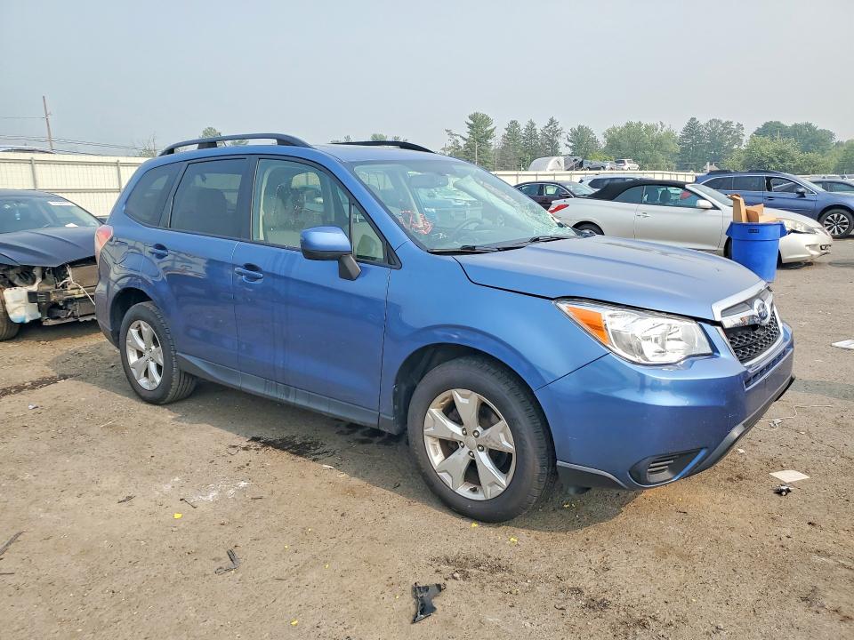 2015 Subaru Forester VIN JF2SJADC0FH805573 COPART salvage auction — SIDE, PA - CERTIFICATE OF SALVAGE, sold $1,450 on 2026-07-24 (photo 4)