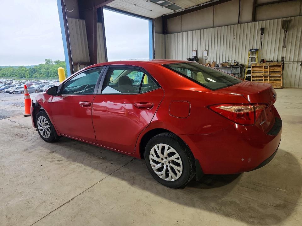 2018 Toyota VIN 5YFBURHE1JP826140 COPART salvage auction — FRONT END, Pa - Certificate Of Salvage, sold $4,450 on 2026-07-17 (photo 2)