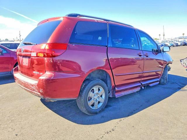 2004 Toyota Sienna VIN 5TDZA23C54S085152 COPART salvage auction — FRONT END, CA - LIEN PAPERS-SALVAGE OR AC, sold $500 on 2026-07-27 (photo 3)